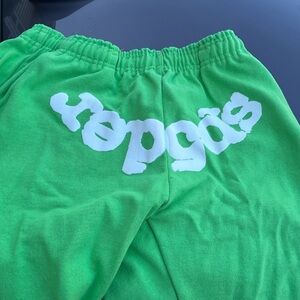 Sp5der Slime Green Pants